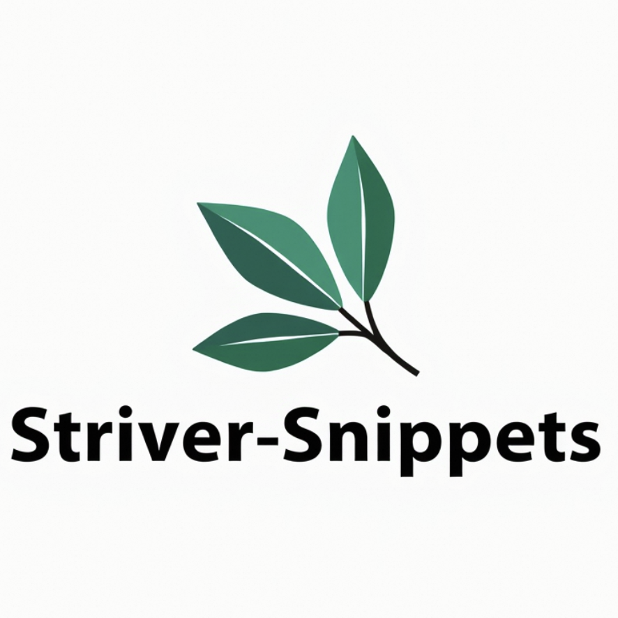 Striver Snippets
